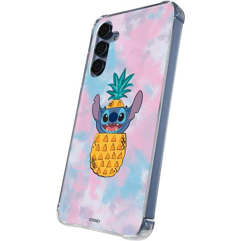 Disney Lilo and Stitch Pineapple Stitch Galaxy S24 Clear Case