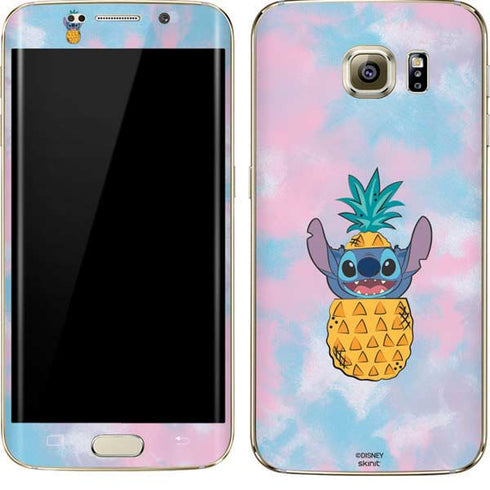Disney Lilo and Stitch Pineapple Stitch Galaxy S7 Edge Skin