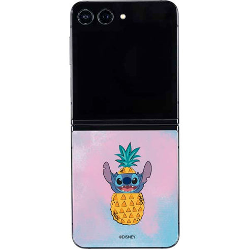 Disney Lilo and Stitch Pineapple Stitch Galaxy Z Flip5 5G Skin