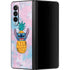 Disney Lilo and Stitch Pineapple Stitch Galaxy Z Fold3 5G Skin