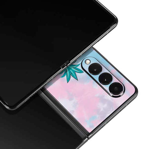 Disney Lilo and Stitch Pineapple Stitch Galaxy Z Fold3 5G Skin