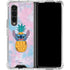 Disney Lilo and Stitch Pineapple Stitch Galaxy Z Fold4 5G Clear Case