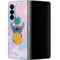 Disney Lilo and Stitch Pineapple Stitch Galaxy Z Fold4 5G Skin