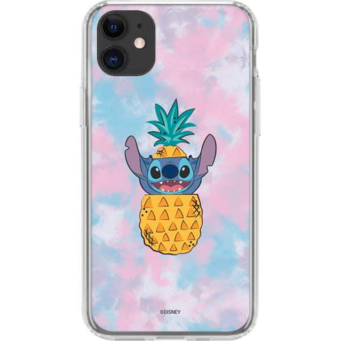 Disney Lilo and Stitch Pineapple Stitch iPhone 11 Clear Case