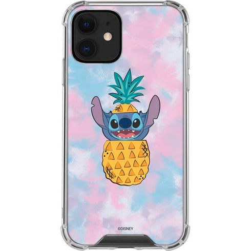 Disney Lilo and Stitch Pineapple Stitch iPhone 12 Clear Case