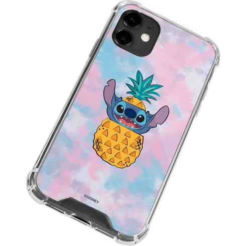 Disney Lilo and Stitch Pineapple Stitch iPhone 12 Clear Case
