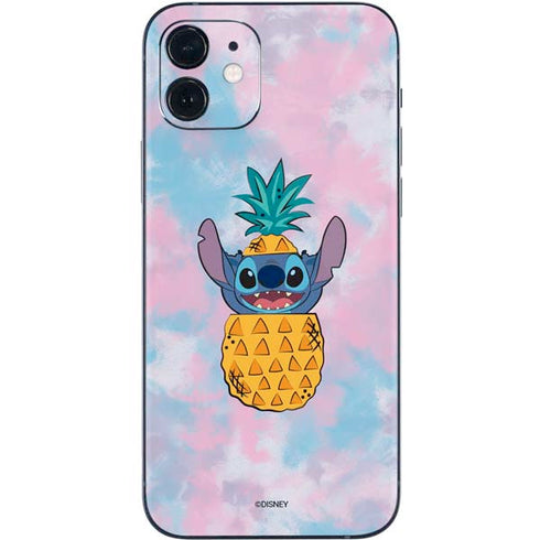 Disney Lilo and Stitch Pineapple Stitch iPhone 12 Skin