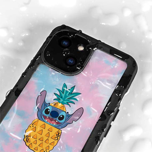 Disney Lilo and Stitch Pineapple Stitch iPhone 13 Mini Waterproof Case