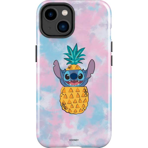 Disney Lilo and Stitch Pineapple Stitch iPhone 14 Plus Impact Case