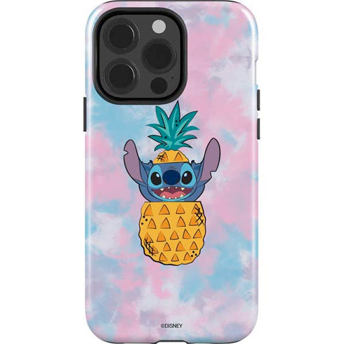 Disney Lilo and Stitch Pineapple Stitch iPhone 15 Pro Impact Case