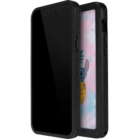 Disney Lilo and Stitch Pineapple Stitch iPhone 14 Pro Waterproof Case