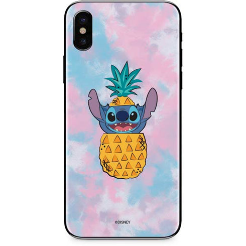 Disney Lilo and Stitch Pineapple Stitch iPhone X Skin