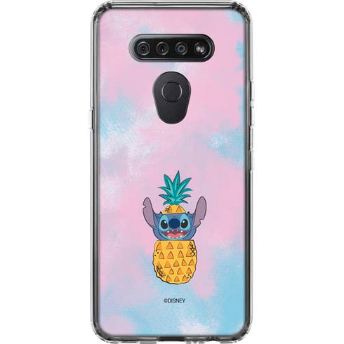 Disney Lilo and Stitch Pineapple Stitch LG K51/Q51 Clear Case