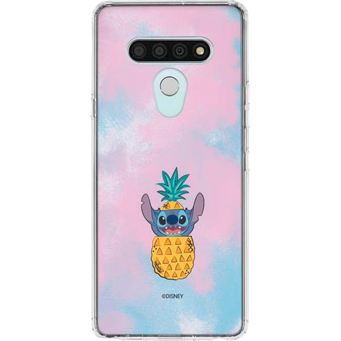 Disney Lilo and Stitch Pineapple Stitch LG Stylo 6 Clear Case