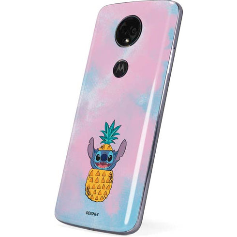 Disney Lilo and Stitch Pineapple Stitch Moto E5 Plus Skin