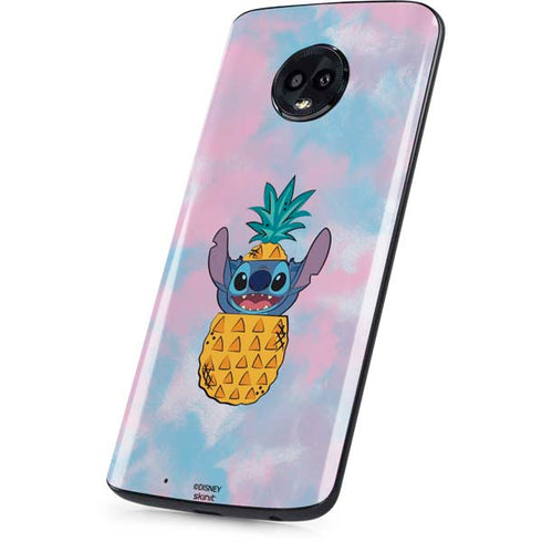 Disney Lilo and Stitch Pineapple Stitch Moto G6 Skin