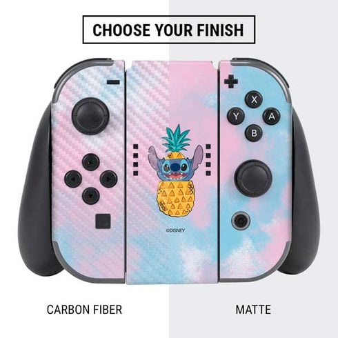 Disney Lilo and Stitch Pineapple Stitch Nintendo Switch Bundle Skin