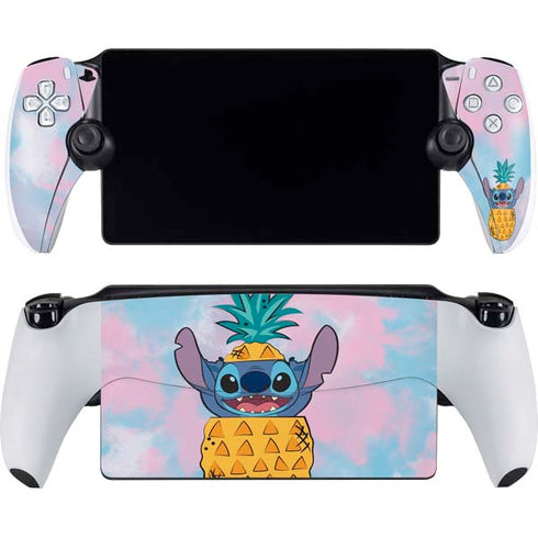 Disney Lilo and Stitch Pineapple Stitch PlayStation Portal Remote Player Skin