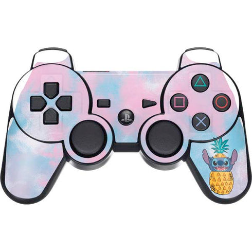Disney Lilo and Stitch Pineapple Stitch PS3 Dual Shock wireless controller Skin
