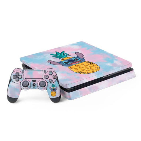 Disney Lilo and Stitch Pineapple Stitch PS4 Slim Bundle Skin