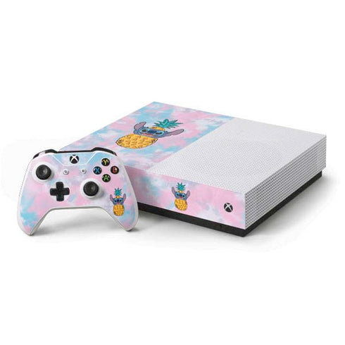 Disney Lilo and Stitch Pineapple Stitch Xbox One S All-Digital Edition Bundle Skin