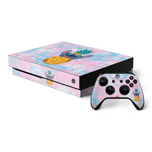 Disney Lilo and Stitch Pineapple Stitch Xbox One X Bundle Skin