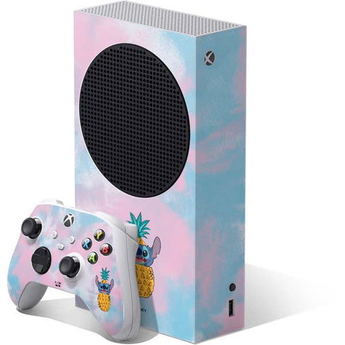 Disney Lilo and Stitch Pineapple Stitch Xbox Series S Bundle Skin