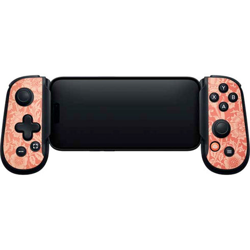 Pink & Rose by William Morris Backbone One for iPhone Game Controller Skin