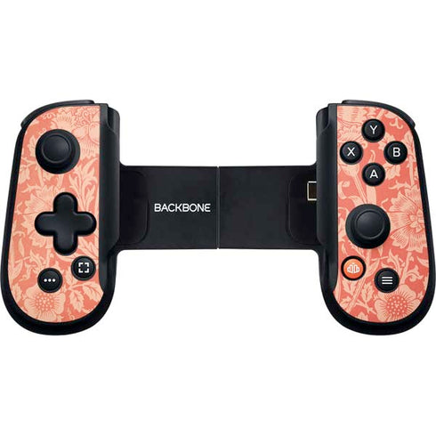 Pink & Rose by William Morris Backbone One for iPhone Game Controller Skin