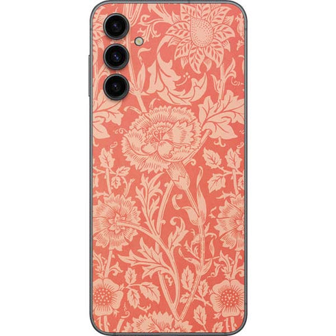 William Morris Pink & Rose Galaxy A14 5G Skin