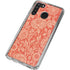 William Morris Pink & Rose Galaxy A21 Clear Case