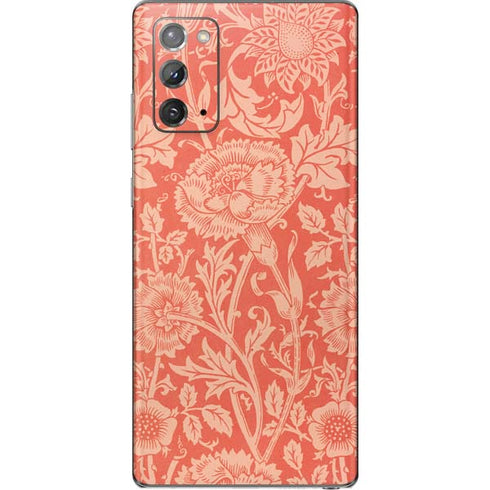 William Morris Pink & Rose Galaxy Note20 5G Skin