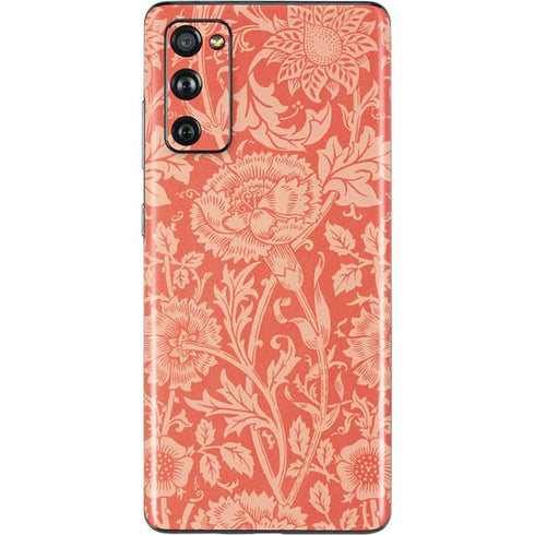 William Morris Pink & Rose Galaxy S20 Fan Edition Skin