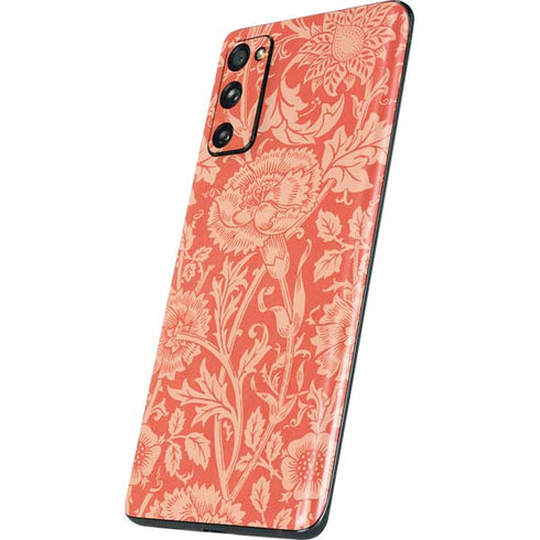 William Morris Pink & Rose Galaxy S20 Fan Edition Skin