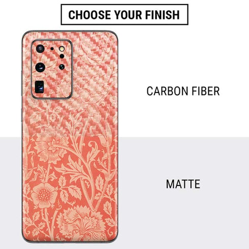 William Morris Pink & Rose Galaxy S20 Ultra 5G Skin