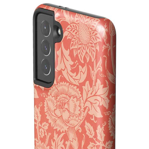 William Morris Pink & Rose Galaxy S21 5G Pro Case