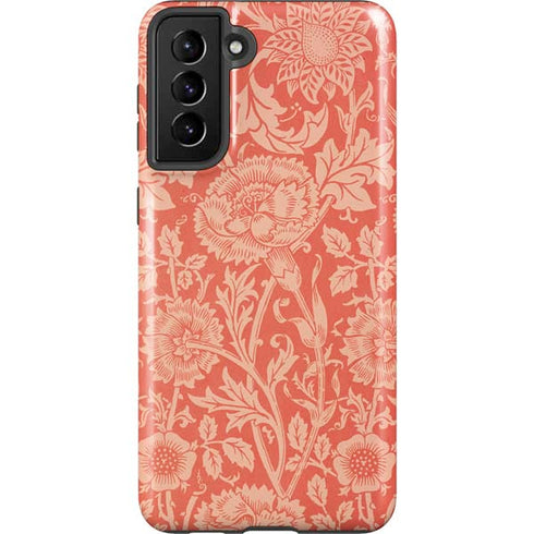 William Morris Pink & Rose Galaxy S21 Plus 5G Pro Case