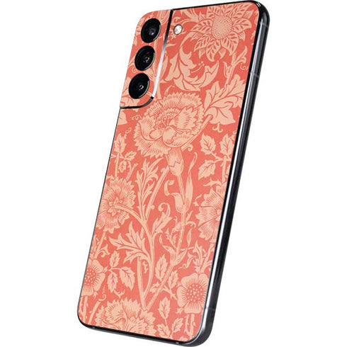 William Morris Pink & Rose Galaxy S22 Plus Skin