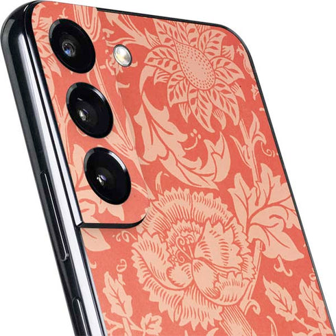 William Morris Pink & Rose Galaxy S22 Plus Skin