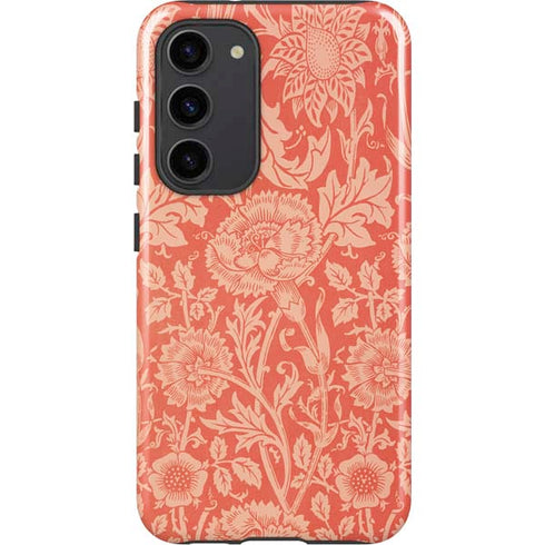 William Morris Pink & Rose Galaxy S23 Plus Pro Case