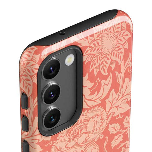 William Morris Pink & Rose Galaxy S23 Plus Pro Case