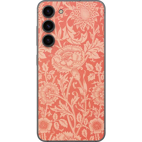 William Morris Pink & Rose Galaxy S23 Plus Skin