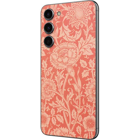 William Morris Pink & Rose Galaxy S23 Plus Skin