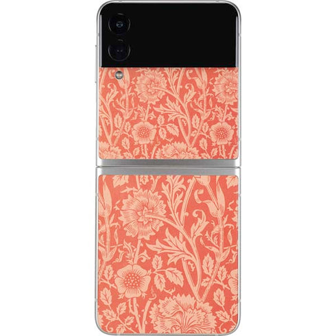 William Morris Pink & Rose Galaxy Z Flip3 5G Skin