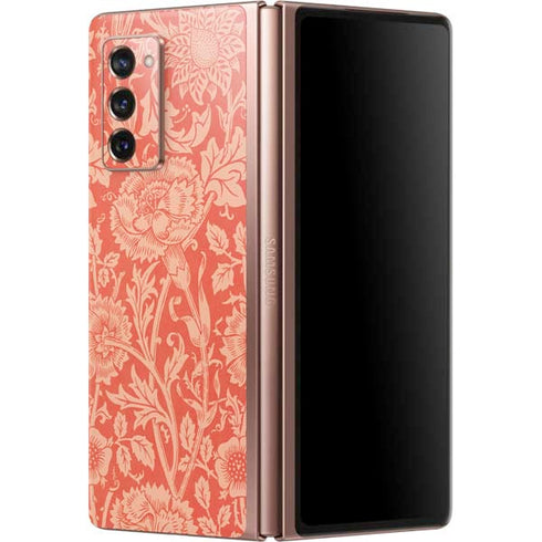 William Morris Pink & Rose Galaxy Z Fold2 5G Skin