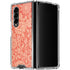 William Morris Pink & Rose Galaxy Z Fold4 5G Clear Case