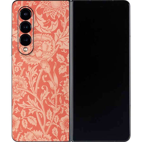 William Morris Pink & Rose Galaxy Z Fold4 5G Skin