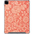 William Morris Pink & Rose iPad Pro 12.9in (2020) Clear Case