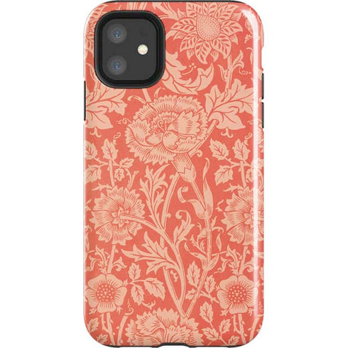 William Morris Pink & Rose iPhone 11 Impact Case