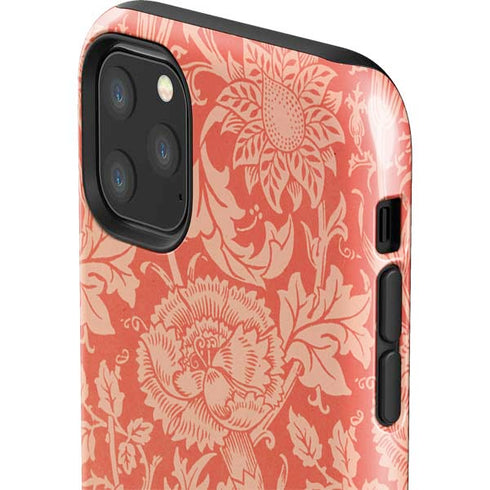William Morris Pink & Rose iPhone 11 Pro Max Impact Case